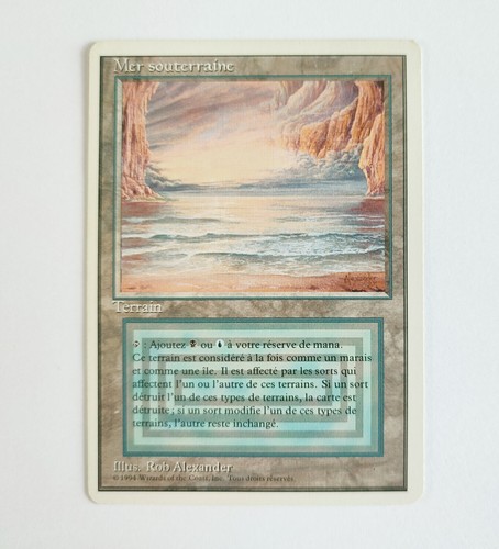 Mtg underground sea - mtg, 3e