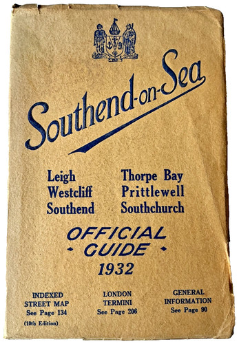 1932 southend sea official - on,