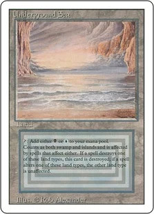 Magic mtg underground sea - mtg,